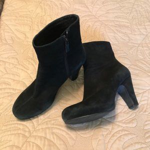Cordani Suede Half Calf Boot